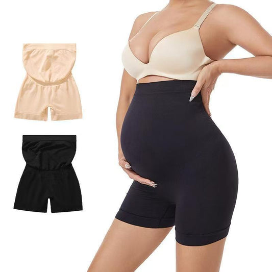 High Waist Belly Support Abdominal Pants Postpartum Body Shaping Bottoming Safety Pants