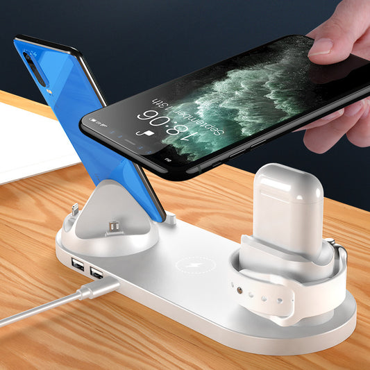 6-in-1 Wireless Charger For IPhone, Airpods & Watch