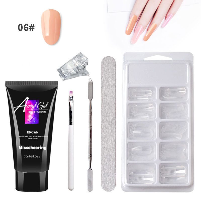 Painless Crystal Gel Set Without Paper Holder