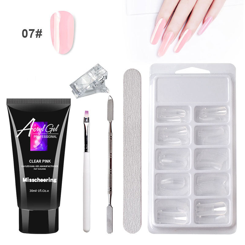 Painless Crystal Gel Set Without Paper Holder