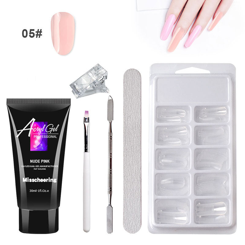 Painless Crystal Gel Set Without Paper Holder