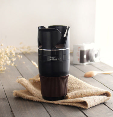 DriveMate Universal Car Cup Holder – Adjustable Door Mount Drink Organizer