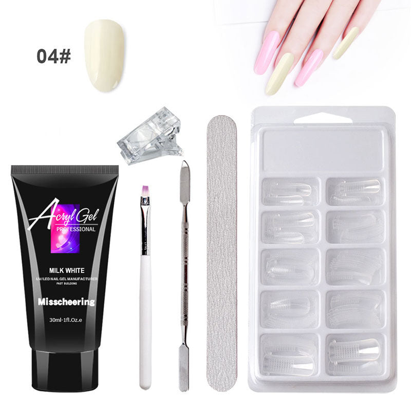 Painless Crystal Gel Set Without Paper Holder