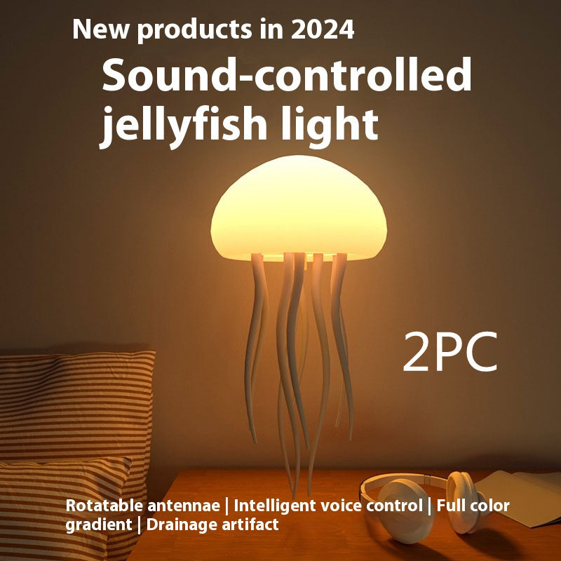 Jellyfish Mood Lamp LED Jellyfish Night Light Decorations