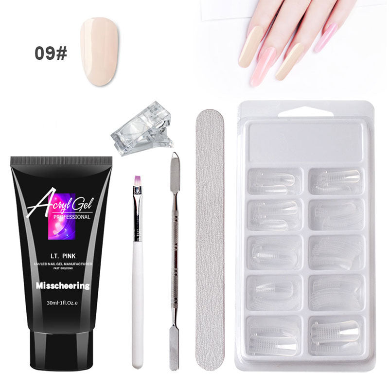 Painless Crystal Gel Set Without Paper Holder
