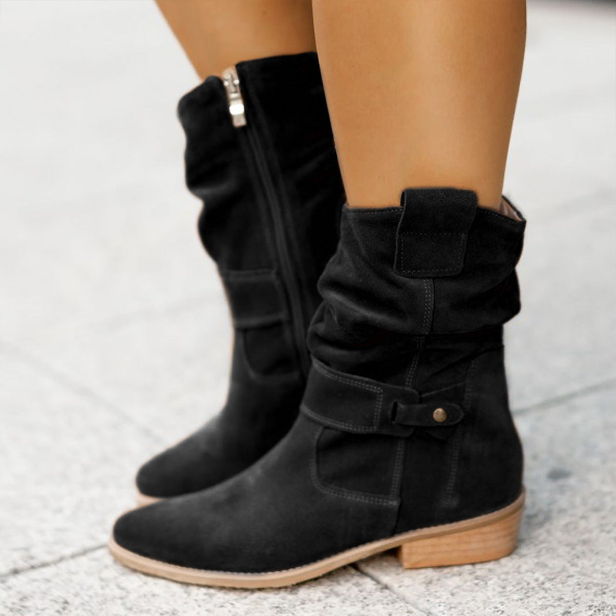 Western Boot Winter Shoes For Women