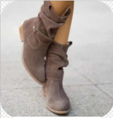 Western Boot Winter Shoes For Women