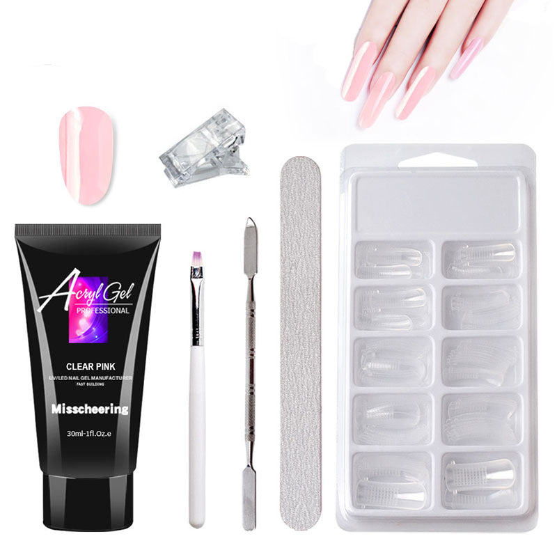 Painless Crystal Gel Set Without Paper Holder