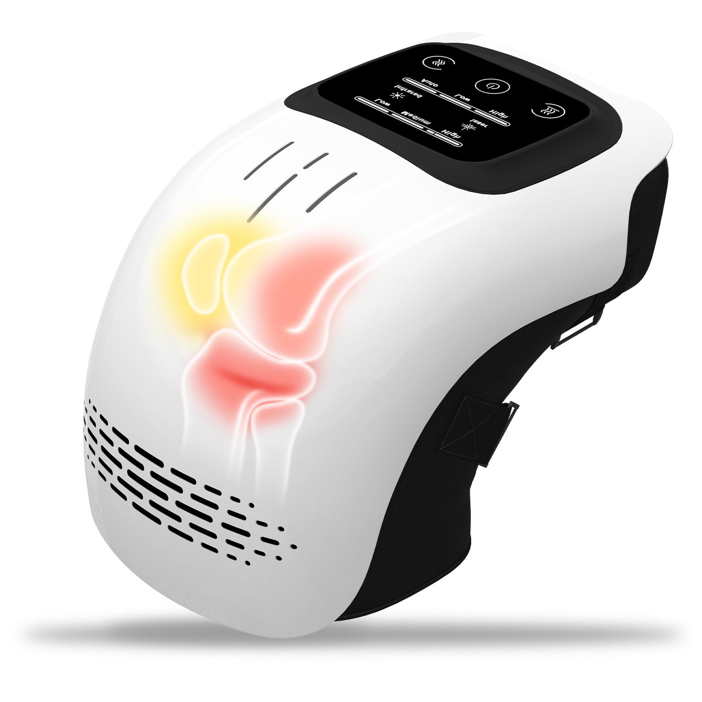 Electric Intelligent Kneading Heating Knee Massager Rechargeable Pain Relief Infrared Laser Vibration Knee Massager