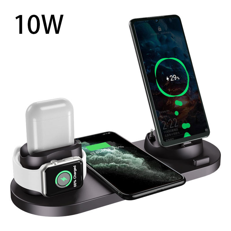 6-in-1 Wireless Charger For IPhone, Airpods & Watch