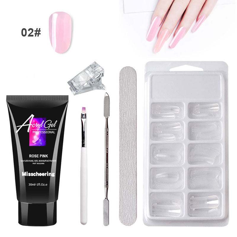 Painless Crystal Gel Set Without Paper Holder