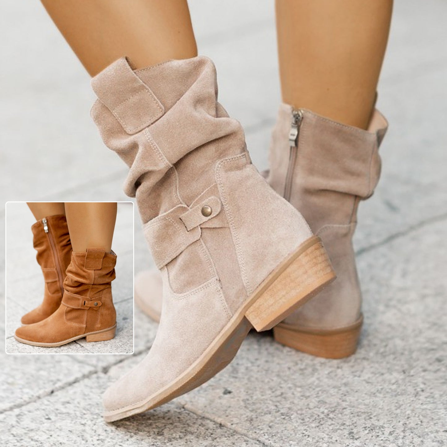 Western Boot Winter Shoes For Women