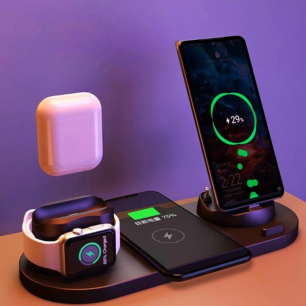 6-in-1 Wireless Charger For IPhone, Airpods & Watch